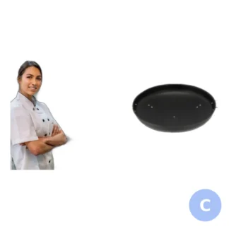 grill węglowy wiszący trójnóg ogrodowy palenisko ognisko ruszt żeliwny 61cm — zdjęcie 1