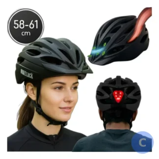 Kask rowerowy sportowy regulowany dla dorosłych (58-61 cm) - męski/damski — zdjęcie 1