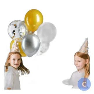 Stojak na balony party 70cm walentynki urodziny impreza dzieci roczek — zdjęcie 1